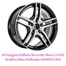18 Inch Black And Silver Rims Pin On Usa Rim