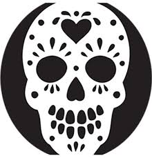 23 Free Skull Stencil Printable Templates Guide Patterns Sugar Skull Pumpkin Skull Stencil Skull Pumpkin