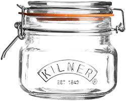 Amazon Com Kilner Glass Jars In 2020 Square Glass Jars Jar Square Jars