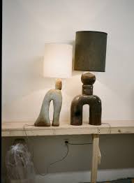 Sculptural Lamps By Carmen D Apollonio Homedecorideaspaint Keramik Lampen Dekor Keramik