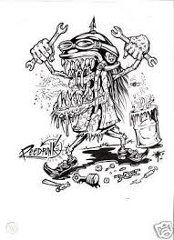 Explore brocklyncheese's photos on flickr. Rat Rod Greaser Tattoo Flash Rockabilly Coloring Book 100391319
