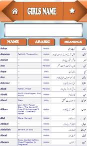 Latest Islamic Baby Names 2017 For Android Apk Download