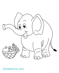 Elephant is a kind of animal. Elephant Coloring Pages Elephant Coloring Pages For Kids Printable Coloring Book Pages Elephant Coloring Page Coloring Pages Baby Animal Drawings