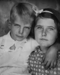 My mom and her brother. County fair Ronan Montana circa 1939