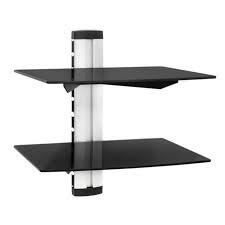 Collection de fossier • dernière mise à jour il y a 6 semaines. Etagere Murale Tablette Mural Pour Support Tv 2 Etageres Design Reglable En Verre Cdiscount Maison