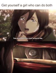 Eren X Mikasa Tumblr Attack On Titan Anime Attack On Titan Art Attack On Titan Meme