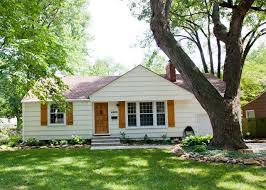 Cedar Shutters On White Siding Easy And Cheap Ranch House Exterior House Shutters Wooden Shutters Exterior