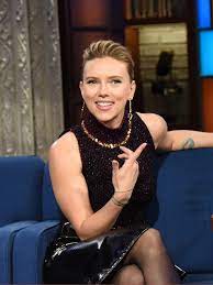 Scarlett Johansson and Colin Jost on Colbert Show | TikTok