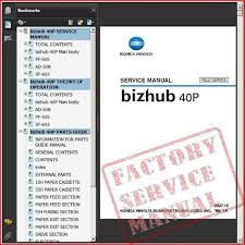 Konica bizhub 40p(service manual, parts list). Full Download Konica Minolta Bizhub 164 Service Manual Free E Book