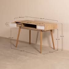 Elektrischer schreibtisch im online shop kaufen. Schreibtisch Aus Holz Baldri Sklum