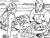 epingle sur gauguin paul coloriage statue de david par michel-ange