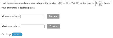What is the relative maximum and minimum of the function? Answered Find The Maximum And Minimum Values Of Bartleby