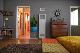 Just a bit more blue grey inspiration. Ricardo S Mid Century Modern Inspired Studio In La