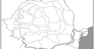 Harta romaniei de la business map. Kids4suceava Romania Unitati De Relief Harta Muta