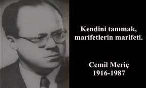 İnsan kucağında yaşadığı toplumdan kopamaz, kopsa da okunmaz veya anlaşılmaz. Cemil Meric Sozlugu Bu Ulke 1 Tufeyli Com