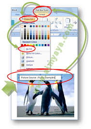 Cara Membuat Text Box Kotak Teks Transparan Di Ms Word Cara Aimyaya