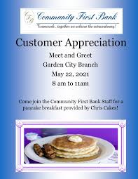 Community first bank atrodas appleton city. Community First Bank Facebook