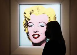 Shot Sage Blue Marilyn By Andy Haber Amaçlı Stok Fotoğrafı