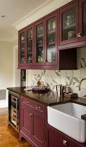 A Classic Hudson Valley Farmhouse Gets An Absolutely Beautiful Makeover In 2021 Glass Front Cabinets Farmhouse Kitchen Cabinets Kitchen And Bath Design