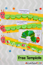 The next day was sunday again. Hungry Caterpillar Flap Book Craft And Free Template