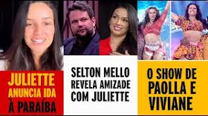 Thanks for watching space videos : Juliette Anuncia Ida A Paraiba Selton Mello Fala De Amizade Com Juliette O Show De Paolla E Viviane Youtube