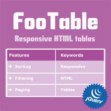 Footable Jquery Plugins Web Design