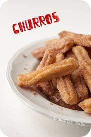 Churros Recipe With Cinnamon Sugar Or Whatever You Do Recipe Cinnamon Recipes Desserts Homemade Churros Recipe