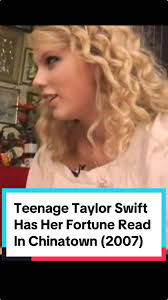 Teenage Taylor Swift's Palm Reading Experience in Chinatown