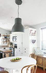 New Dining Room Lighting Ikea Hektar Pendant Made By Carli Diy Kitchen Remodel Ikea Light Fixture Diy Kitchen Renovation