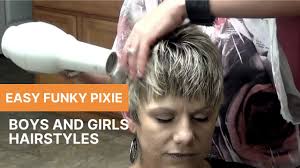 2012 choppy hairstyles for long hairs. Trendy Pixie Haircut And Short Choppy Layered Haircut By Radona Youtube