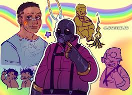 Unmasked Pyro fanart! : rtf2