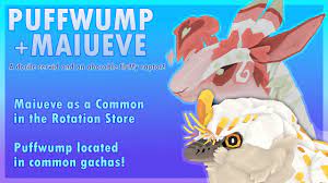 NEW UPDATE IS HERE! Puffwump is out! New rotation store creature!!!  (Creatures of Sonaria) - YouTube