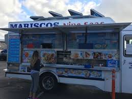Monster crafts food truck burgers. Mariscos Nine Seas Food Truck On Location Picture Of Mariscos Nine Seas San Diego Tripadvisor