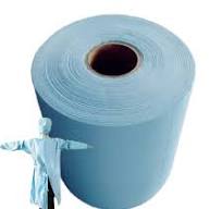 Surgical Gown Material High Antistatic Wood Pulp and Polyeser Spunlace  Non-Woven Fabric, Anti-Blood Medical Non Woven Woodpulp and Pet Spanlace ...