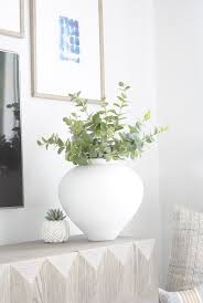 Enhance your decor with stylish floor vases, table vases, or handcrafted pieces of pottery to make your home look more inviting. Latitude Run Table Vase Reviews Wayfair White Vase Decor Large White Vase White Vases Decor Ideas