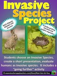 Invasive Species Project Research And Presentation On A S Invasive Species Life Science Middle School Ngss