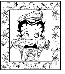 Click the download button to see the full image of black betty boop coloring pages printable, and download it to your computer. Betty Boop Coloring Pages Coloring Pages To Print Coloring Home
