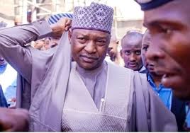 DSS arrests Malami moments after release from Kuje prison The Department of  State Services (DSS) has re-arr£sted former Attorney-General of the  Federation, Abubakar Malami, outside Kuje Prison, despite him having met his