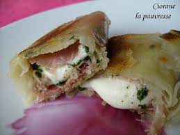 Recette de bourek au thon facile rapide. Mozzarella En Feuille De Brick La Cuisine De Quat Sous