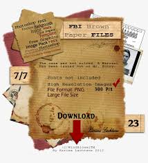 Fbi uses 10 email formats, with first last (ex. Download Free Background Images Old Fbi Brown Paper Files Vellum Png Image With No Background Pngkey Com