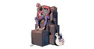 Search free spider punk wallpapers on zedge and personalize your phone to suit you. Hd Wallpaper Comic Spider Man Marvel Comics Spider Punk Wallpaper Flare