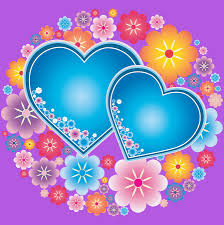 Download in under 30 seconds. Blue Hearts And Flowers Digital Art By Olga Cherverikova