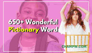 It is dedicated for adults and of course for children. 650 Wonderful Pictionary Words For Kids And Adults In 2021