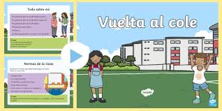 Presentacion Primer Dia De Clase Vuelta Al Cole