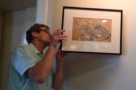 Who needs to draw a flat looking airplane, when just a few touches like angled wings can make it look so dimensional. Drawing D Day Images Of The Historic Invasion From A Soldier S Perspective On Display In Lynchburg Local News Newsadvance Com