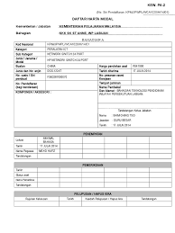 Download & view borang kew pa 2 as pdf for free. Kew Pa 2 Daftar Harta Modal