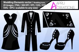 Wedding Silhouette Graphic By Aparnastjp Creative Fabrica