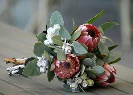 Australian Native Flowers Bouquet Simple And Pretty Bridesmaid Flowers Flower Bouquet Wedding Australian Flowers
