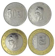 The state capital city is ciudad bolívar, but the largest city is ciudad guayana. Coin Venezuela Set 2 Coins 0 50 And 1 Bolivar Simon Bolivar 2018