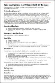 Keeping your career on track. Process Improvement Consultant Cv Example Myperfectcv